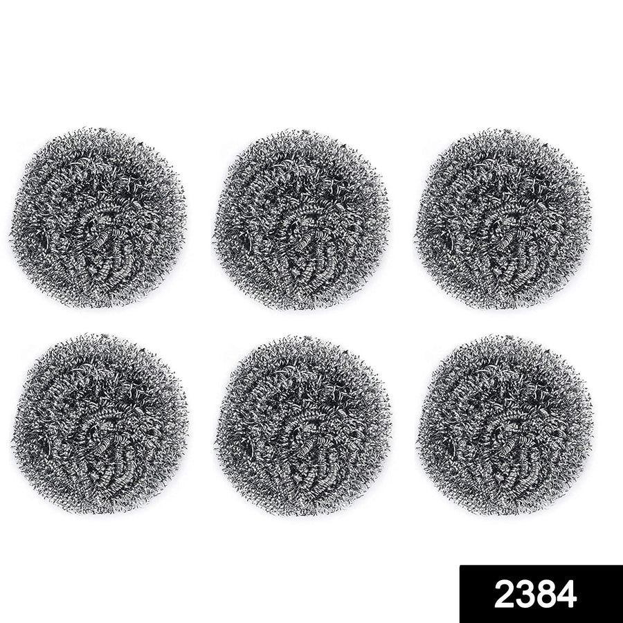 Stainless Steel Scrubber – Heavy-Duty Utensil Cleaning (6 Pack) | Velvet Wipe