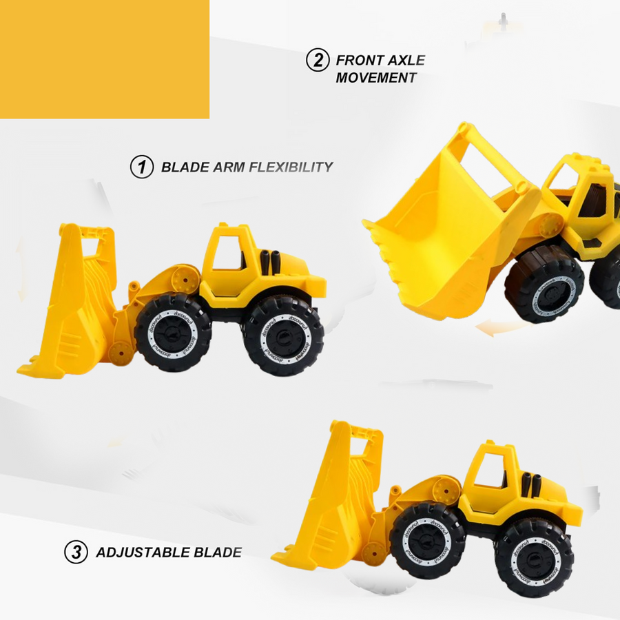 Friction-Powered Construction Toy – Durable & Battery-Free Play Vehicle