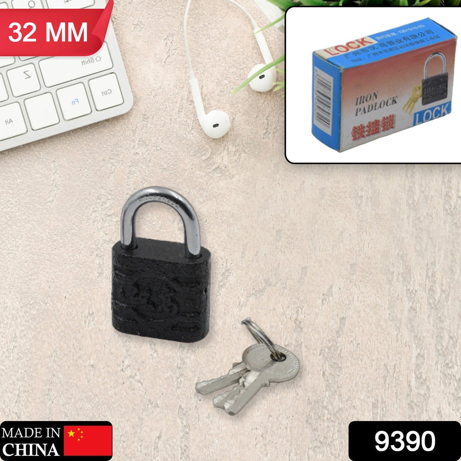 Iron Padlock – Waterproof, Anti-Theft Brass Core | Safelix
