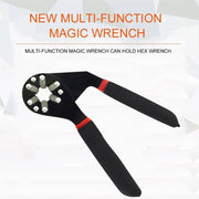 Universal Bionic Wrench functioning as a plier spanner.