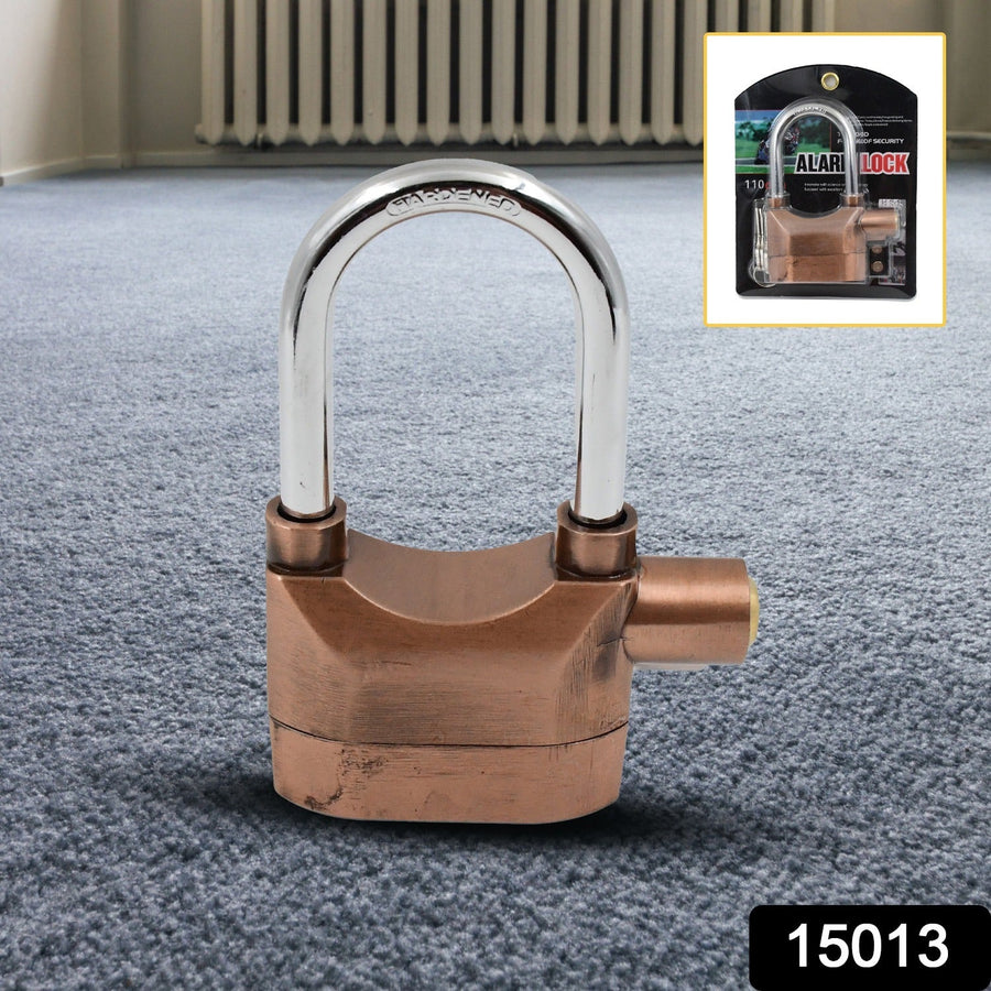 Security Alarm Lock – Waterproof Anti-Theft Padlock | AutoSafeo
