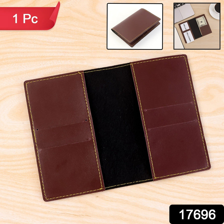 PU Leather Card Holder – Slim, Multipurpose Travel Wallet