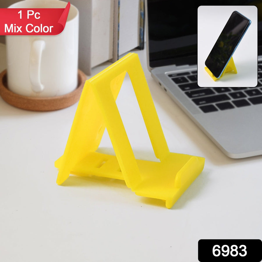Mobile Phone Stand – Adjustable Foldable & Portable Plastic Holder