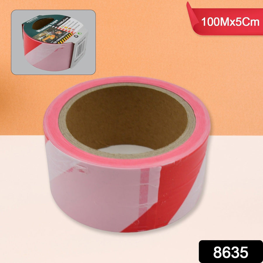 Safety Warning Tape – Non-Adhesive, 100M x 5CM | Velvet Wheels