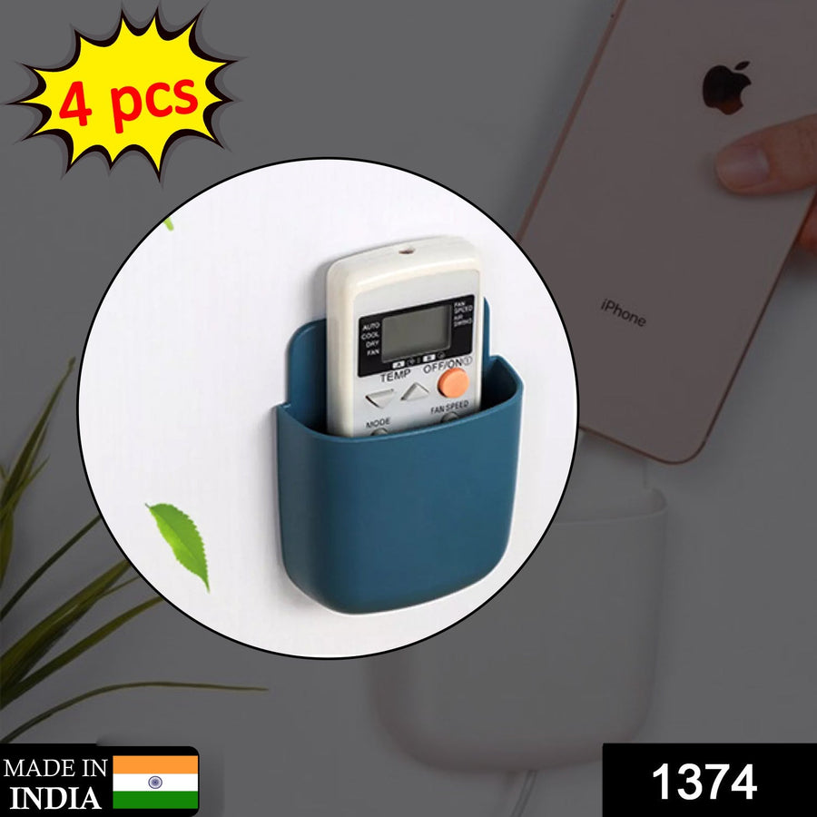 Wall Mounted Phone Holder – Charging Port | 4 Pcs | PHOBIA