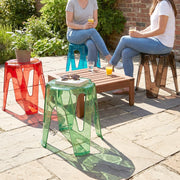 Durable sitting stool indoor outdoor