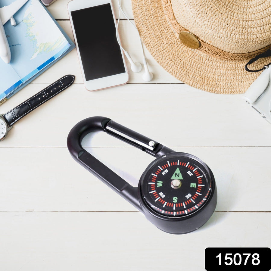 Mini Compass with Clip – Portable Outdoor Gear | Trekola